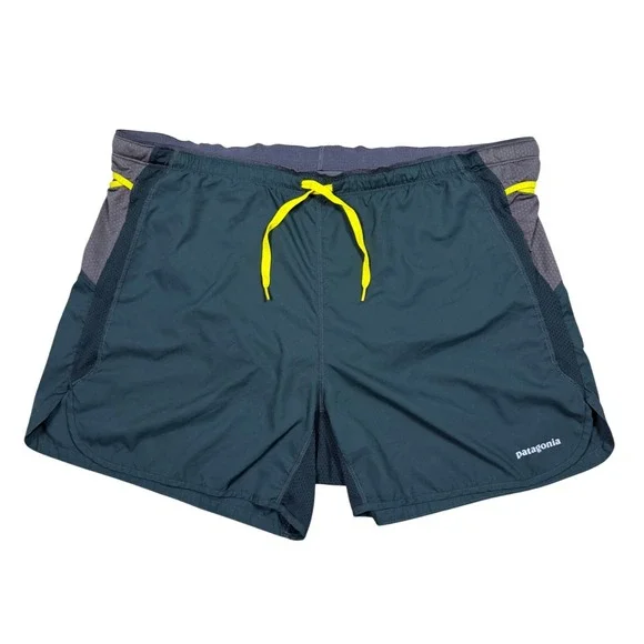 Patagonia Strider Pro Shorts Mens XL Green 5