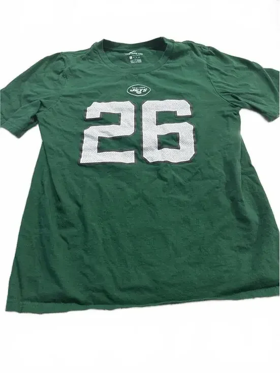 Nike Boys Jets Bell 26 Green Tee XL