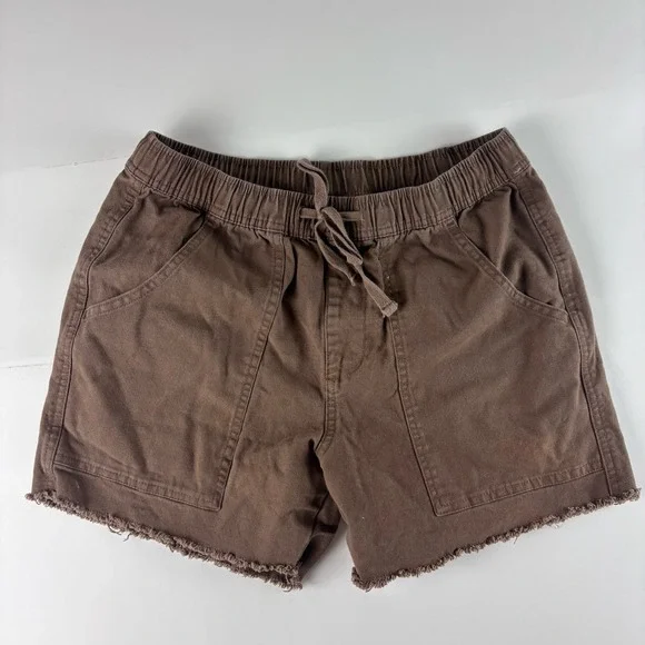 Katin Urban Outfitters Cutoff Brown Trail Shorts Mens Sz Small