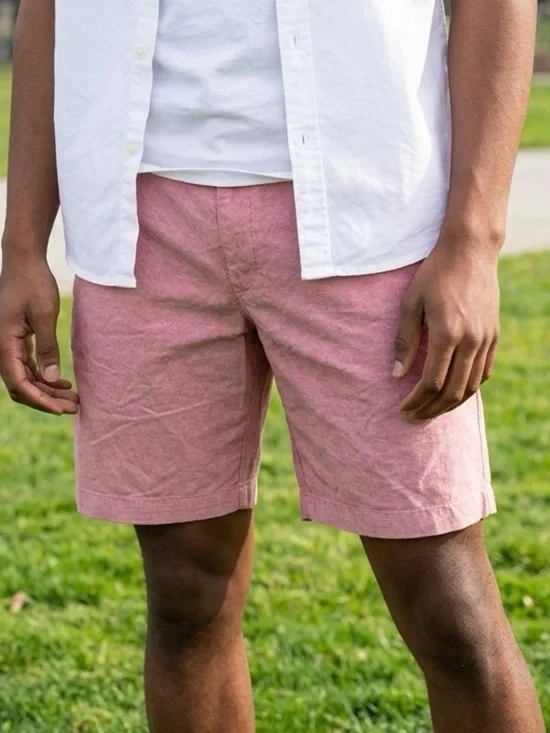 EUC IZOD Men’s Pink Casual Dress Shorts - Size 36