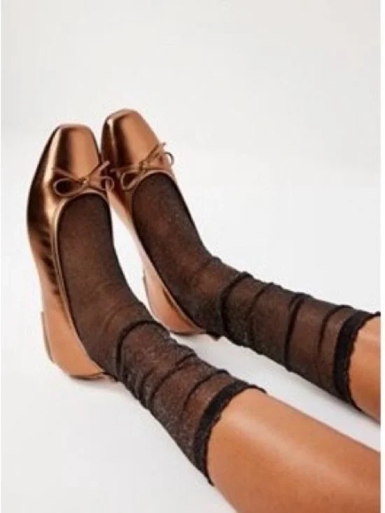 Free People Simply Sheer Knee High Socks