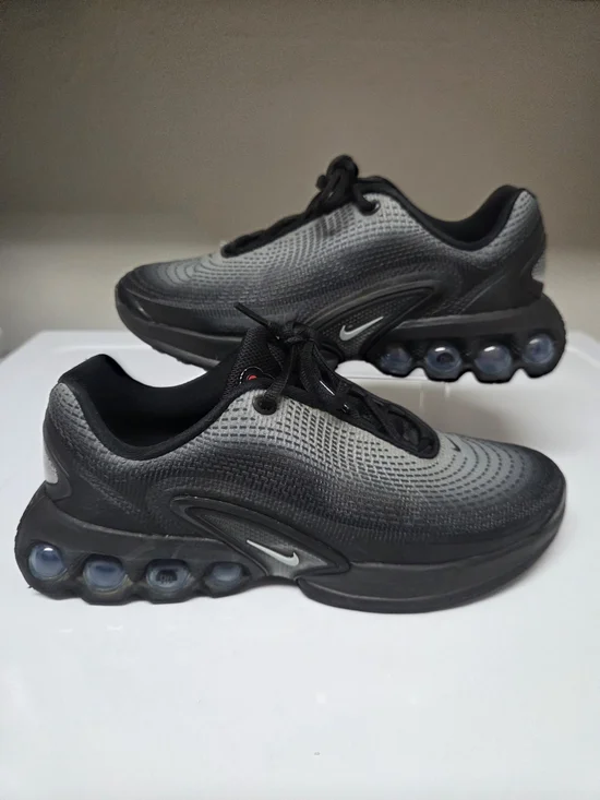 Nike Kids Black and Gray Cushioning Sneakers