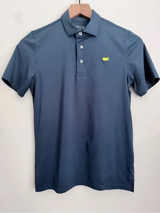 Masters boys performance Navy Blue Polo Shirt