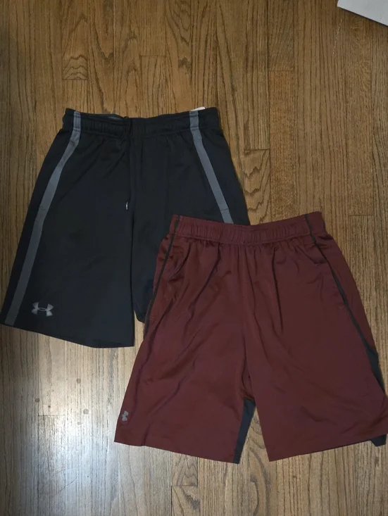 Under Armour Men's Athletic Shorts (Two Pairs)