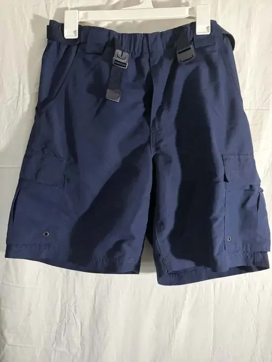 Lands' End Men's Cargo Hiking Shorts with Elastic Waist