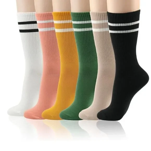 Color Stripe Sock Set