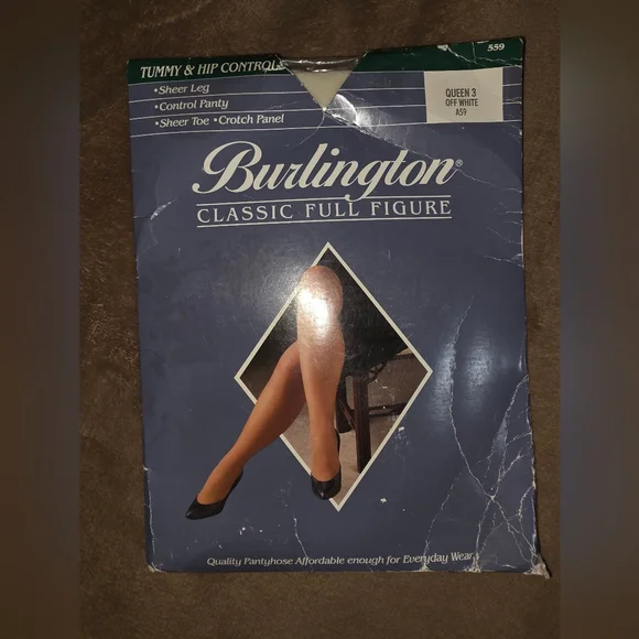 Burlington Classic Full Figure Pantyhose-2