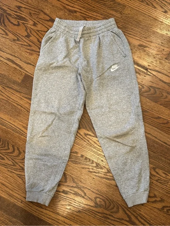 Nike Gray Kids Fleece Joggers