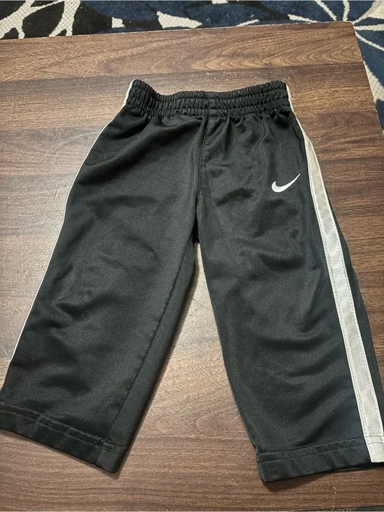 Nike Sweatpants with White Side Stripe and sweatpants with red and white stripe