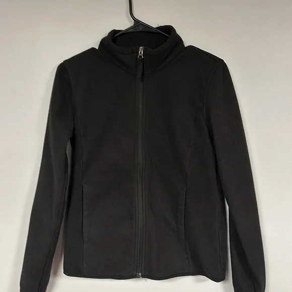 Amazon Essentials Kid’s Black Fleece Jacket - Boy / Girl, XXL (14-16)