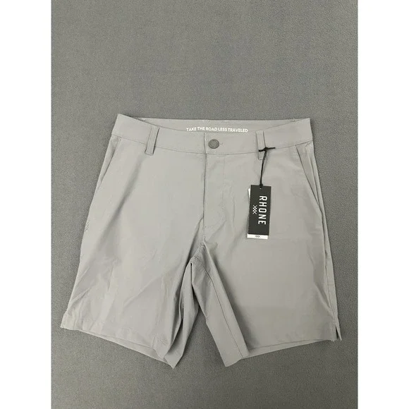 Rhône Performance Resort Shorts Men's Size 28 Smoked Pearl Gray 8