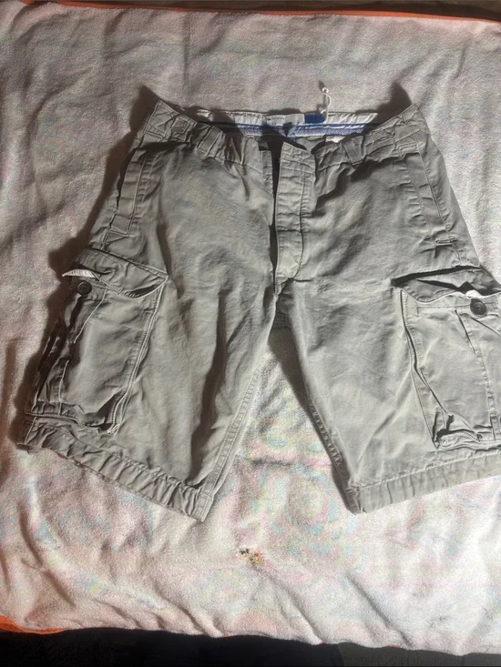 adidas Men's Gray Cargo Shorts