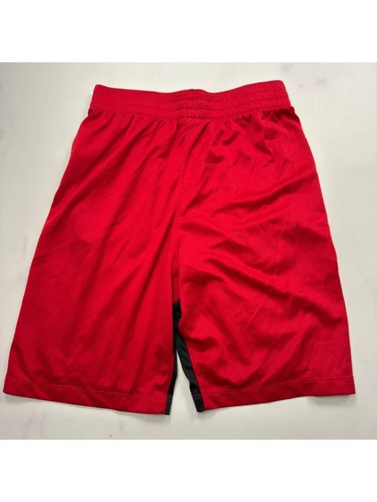 Nike Athletic Red Dri-FIT Shorts Black Trim - Boys  L