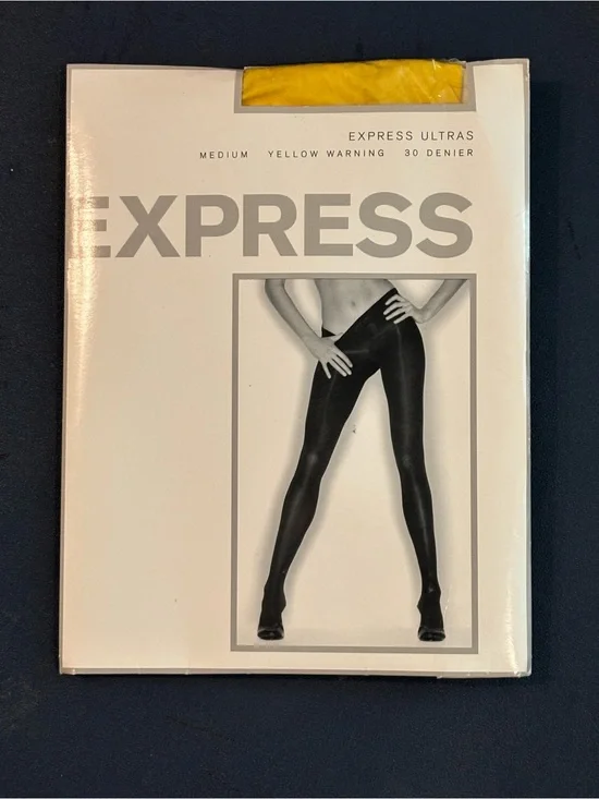 Express Ultras Opaque Black Tights