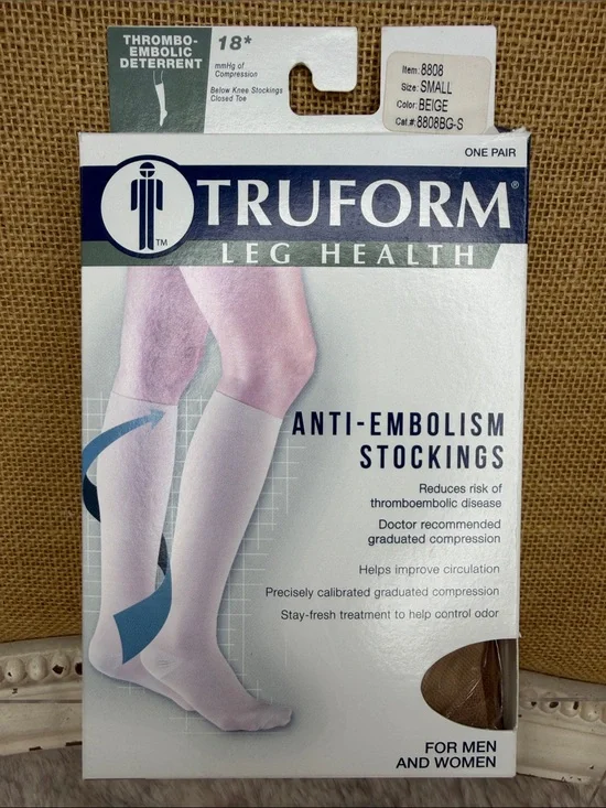 Truform Anti-Embolism Stockings - Beige