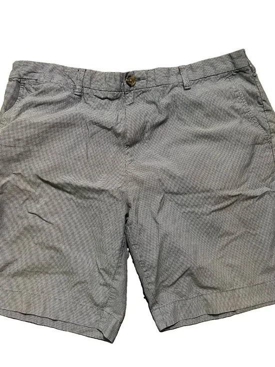 Men’s Tommy Hilfiger Black White Summer Custom Fit Shorts Size 38