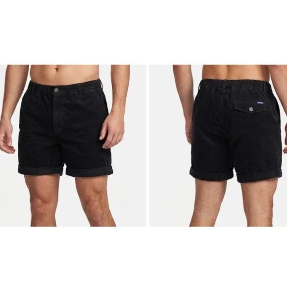 Chubbies Mens Everyday Shorts Black 5.5
