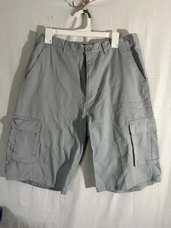 Rizo Men's Gray Cargo Shorts