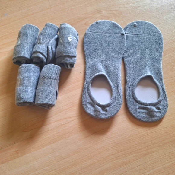 6 pair No-Show socks NEW