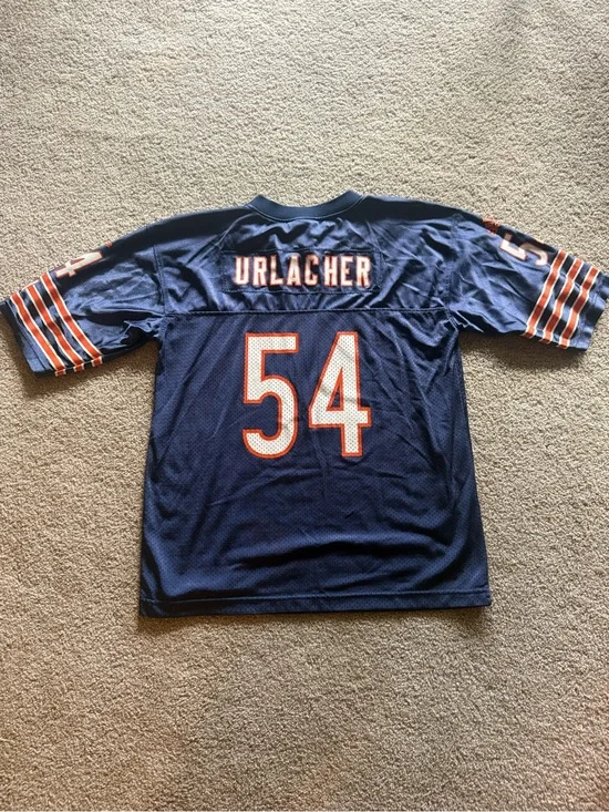 Vintage Chicago Bears Brian Urlacher Vintage Football Jersey Youth L