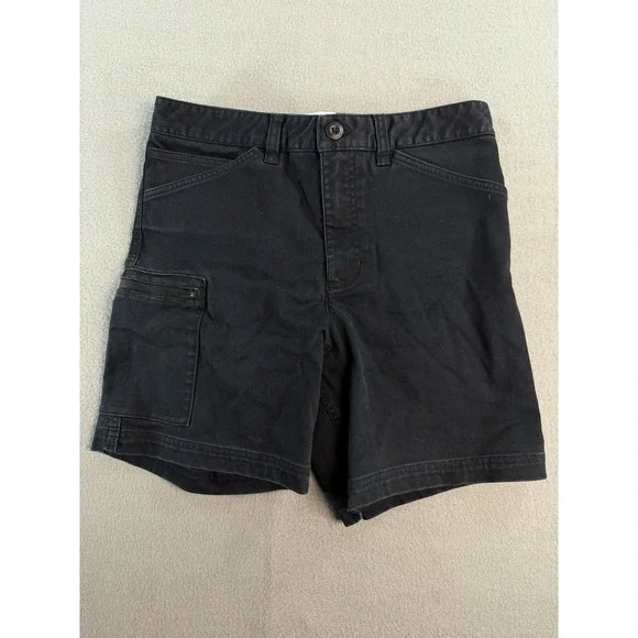Nike SB Shorts Mens 30 Black Cargo Stretch 8 Inseam Skateboarding DH2939-010