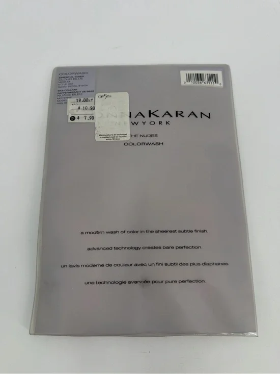 Donna Karan New York Pantyhose Medium Colorwash The Nudes VTG Cloud Blue D55