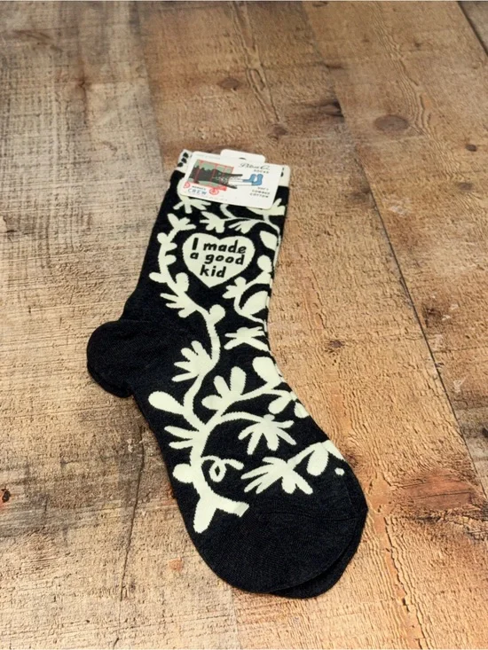 Blue Q Incognito Funny Fun Rude Swear Word Joke Socks Men & Ladies Novelty Gift