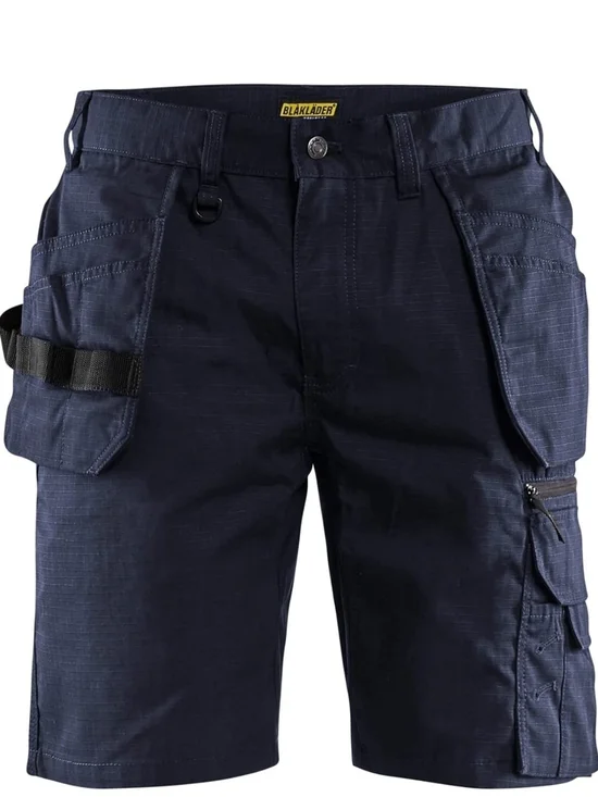 205 --Navy Cargo Work Shorts with Utility Pockets