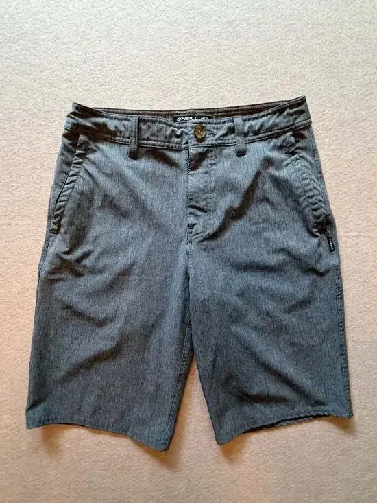 O’Neill Hybrid Stretch Shorts Men’s Size 28 Blue Performance Casual Golf Surf