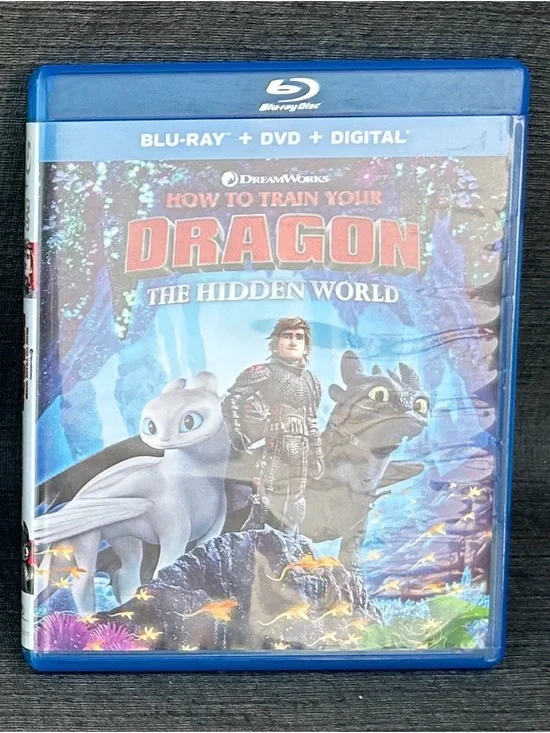 How to Train Your Dragon: The Hidden World - Blu-ray (Blue Case)