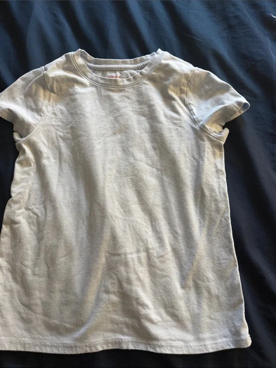 Cat & Jack White Short Sleeve Tee