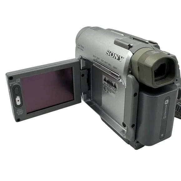 Sony Handycam DCR-HC20 MiniDV Digital Camcorder Carl Zeiss For Parts or Repair