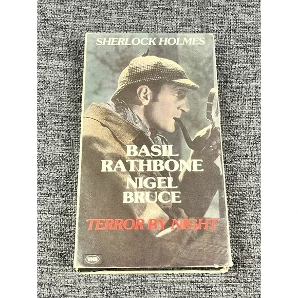 Terror By Night Sherlock Holmes VHS VCR Video Tape Used Movie Basil Rathbone