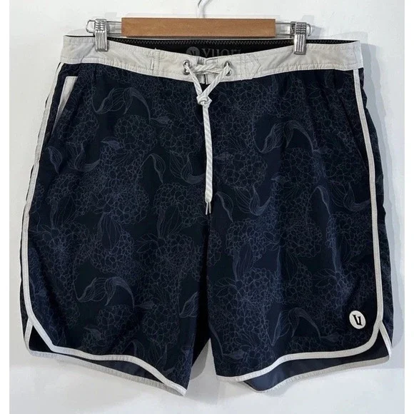 Mens Vuori Cruise Board Swim Shorts Sz 36 V314 Clean