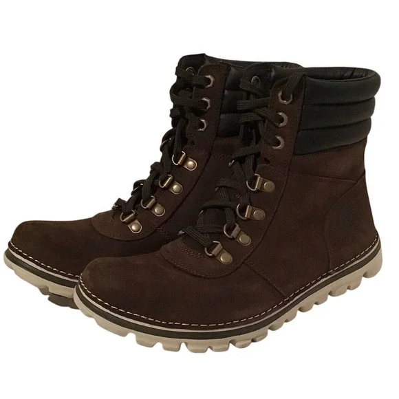 Timberland Women's 6‎ In Conan's Lace Up Dark Brown Suede Ankle Hiking Boots
