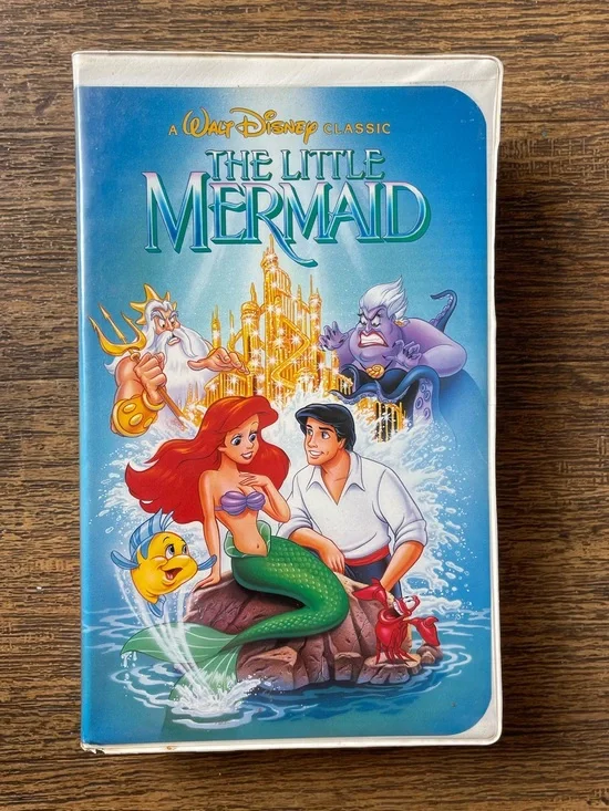 The Little Mermaid VHS #913 Walt Disney Classic Clamshell