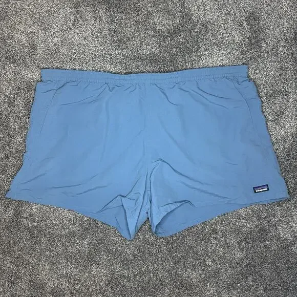 Patagonia Baggies Lights Shorts Mens XXL Blue Nylon Unlined Athletic Running