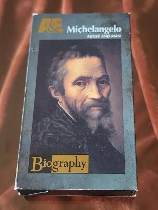 A&E Biography ‐ Michelangelo: Artist and Man ‐ 1994 - VHS