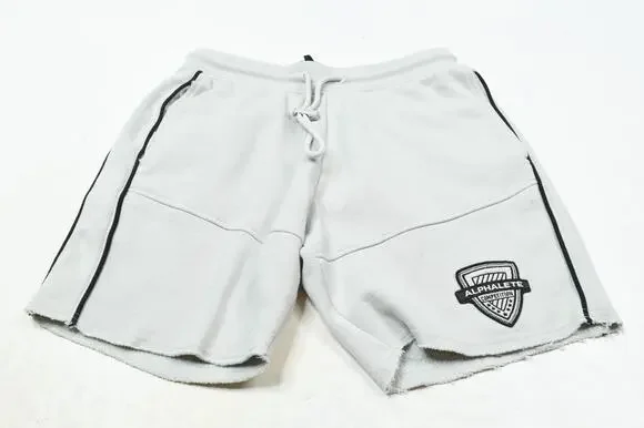 Alphalete Sweatshorts Mens Large Gray Drawstring 7