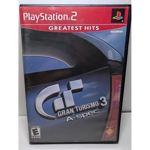 Gran Turismo 3 A-spec (PlayStation 2 PS2)  - CIB w/ Manual‎ & Registration Card