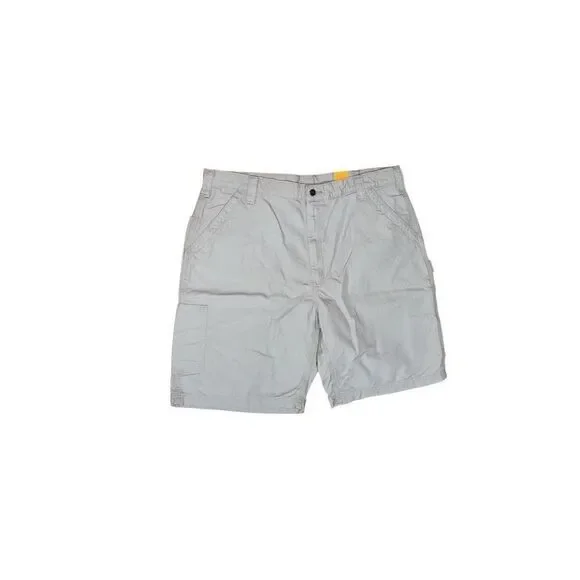 CARHARTT MENS Light Khaki LOOSE FIT UTILITY WORK SHORT BS0147-M Size 42 NWT
