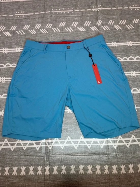 Redvanly Hanover Pull-On Shorts in Ibiza Blue 9”