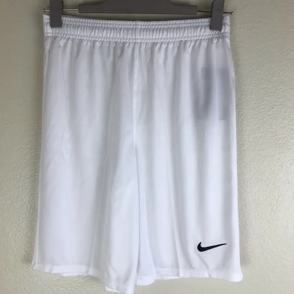 White Youth Football/Soccer Shorts Sz XL by Nike