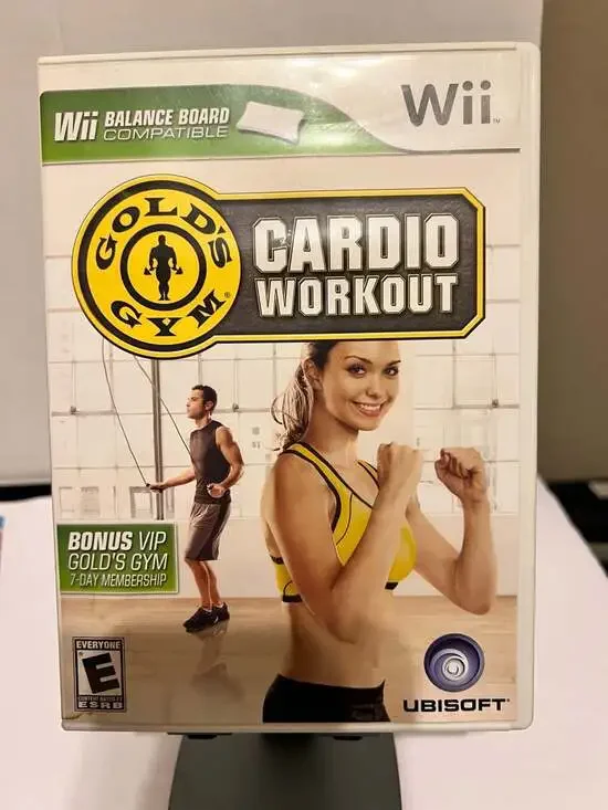 💥Gold's Gym Cardio Workout Nintendo Wii Game