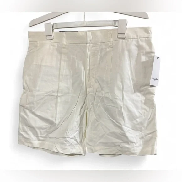 Size 34 Goodfellow & Co Men's Tan Flat Front Shorts