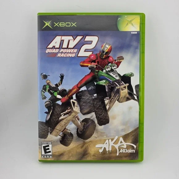 ATV 2‎ Quad Power Racing Game for Microsoft Xbox Complete CIB Tested