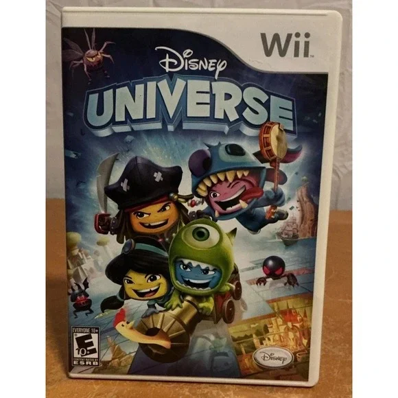 Disney Universe (Nintendo Wii, 2011) Complete W/ Manual CIB, Some Scratches
