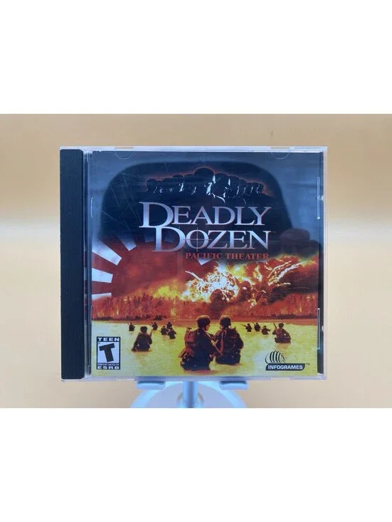 Deadly Dozen Pacific Theater PC Video Game - 2002 Infogrames