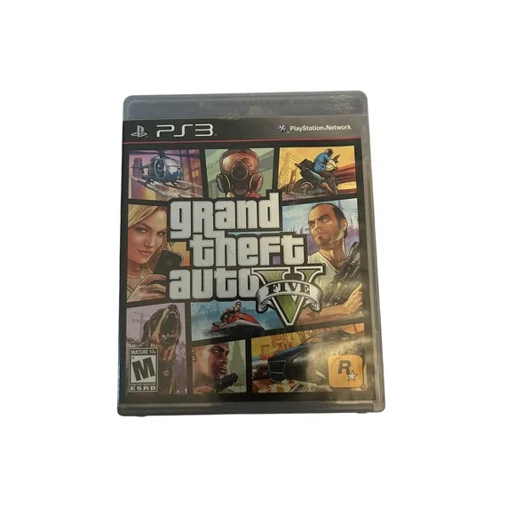 Grand Theft Auto V 5 (PS3 PlayStation 3, 2013) CIB w/ Map