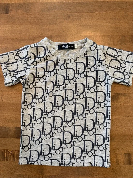 🩶 DIOR | Kids Dior Logo Tee 🩶